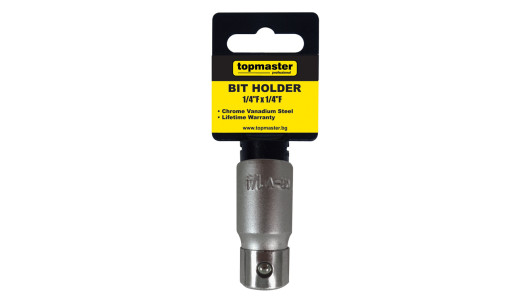 Адаптер за битове 1/4 x 1/4 F L23 mm Topmaster Professional image