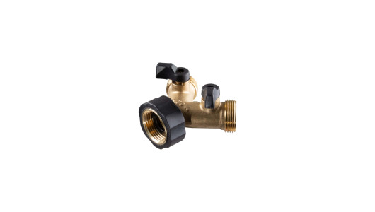 2-way brass connector 3/4" TG image