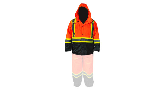Водозащитно сигнално яке orange XXL RD image