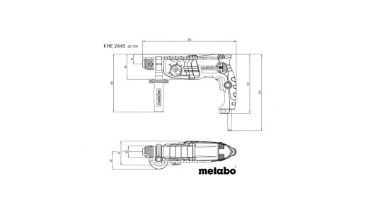Perforator 800W 24mm METABO KHE 2445 KOMBI image