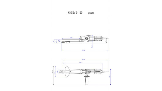 KNSE 9-150 Set * fillet weld grinder image