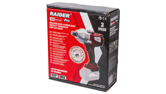 R20 Cheie impact brushless&nbsp; 1/2" 1800Nm&nbsp; LED RDP-BCIW20 Solo image