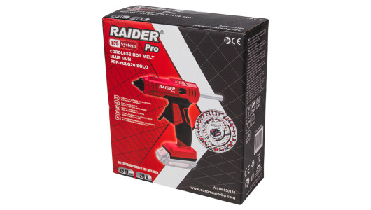 R20 Пистолет за топло лепене &Oslash;11 Solo RAIDER PRO RDP-YGLG20 image