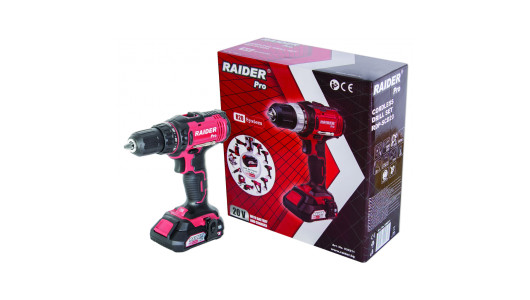Cordless Drill 13mm 44Nm 20V 1.5Ah RDP-SCD20 Set image