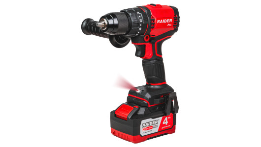R20 Brushless Hammer Drill 2 speed 13mm 60Nm 4Ah RDP-YBID20 image