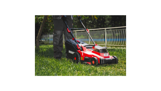 R20 Brushless Cordless Lawn Mower 37cm 35L Solo RDP-BCLM20 image