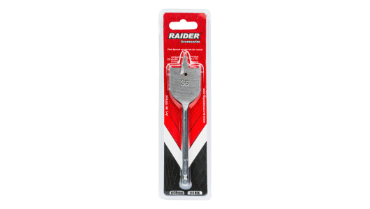 Flat Speed spade bit for wood 1/4" hex shank &Oslash;36 mm image