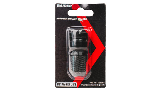 Adaptor Impact patrat 1/2"F la HEX 1/4"F RD image