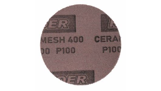 Mesh Ceramic Discs VELCRO &Oslash;125mm P100 10pcs. image