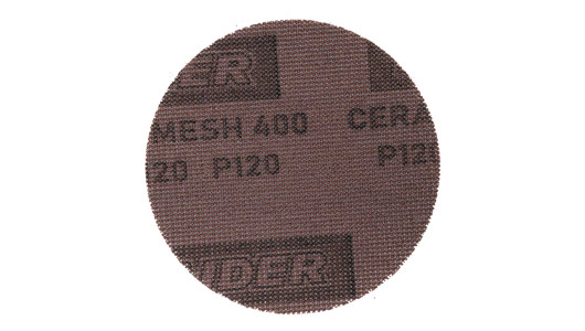 Mesh Ceramic Discs VELCRO &Oslash;125mm P120 10pcs. image