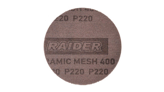 Шкурка мрежеста VELCRO Ceramic &Oslash;125mm P220 10бр. image