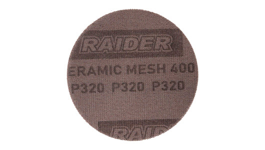 Шкурка мрежеста VELCRO Ceramic &Oslash;125mm P320 10бр. image