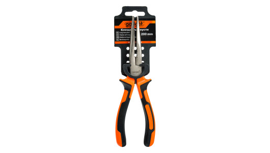 Long nose pliers bi-material handle 200mm GD image