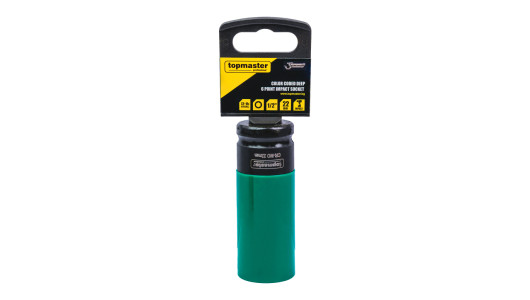 Color Coded Deep 6 Point Impact Socket 1/2" 22 mm TMP image