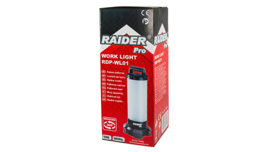 Лампа работна 120W 16500lm 360&deg; Dimmer 3m кабел RAIDER PRO RDP-WL01 image