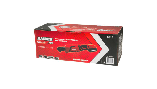 R20 Cordless Ratchet Wrench 3/8" 40Nm LED 2Ah RDP-KRW20 image