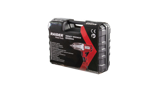 Гайковерт ударен 1/2" 950W 500Nm LED в куфар RAIDER RD-EIW08 image