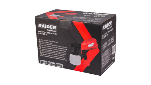 Pistol electric pentru vopsit 550W &Oslash;1.0- 2.5mm 0,8L RD-SGC10 image