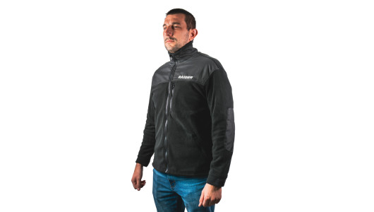 Black fleece jacket L RD image