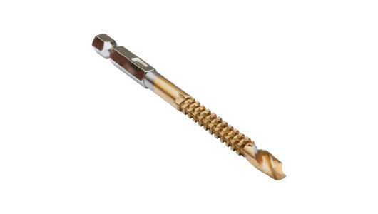 Drill Saw &ndash; HSS (TiN Coated) 5pcs &Oslash;3-8mm Set - 1/4 HEX image
