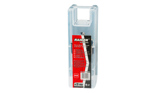 Sheet metal holesaw &oslash;35mm with pilot drill bit HSS image