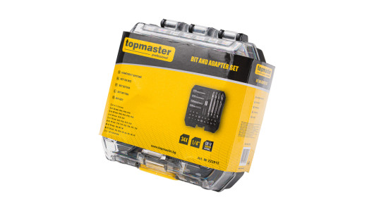 Set 30 biti magnetici 1/4" cu suport CRV TMP image