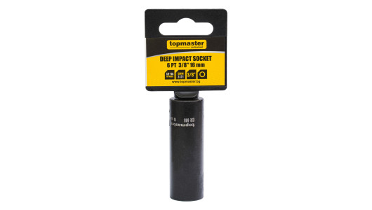 Deep impact socket 3/8" x 16 mm TMP image