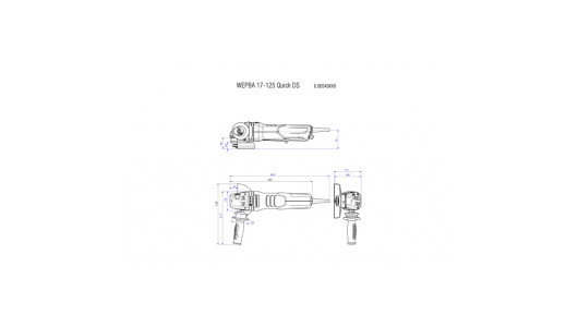 WEPBA 17-125 Quick DS * Angle grinder image