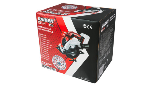 R20 Cordless Circular Saw &Oslash;165x20mm LED Solo RDP-KCS20 image