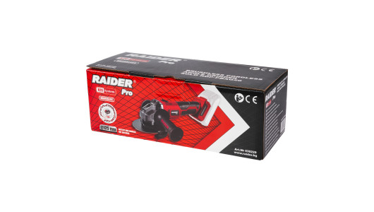 R20 Ъглошлайф акум. безчетков &Oslash;125mm Solo RAIDER PRO RDP-PBAG20 image