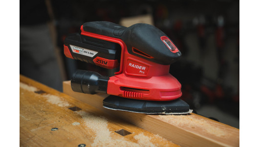 R20 Cordless Multi-Sander 150x150x100mm Solo RDP-YMSA20 image