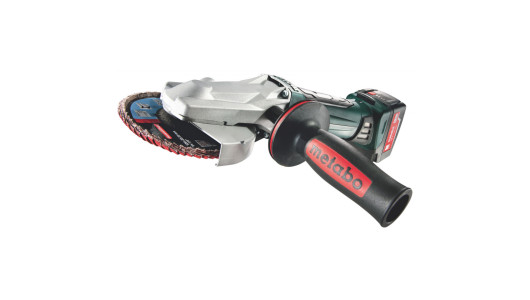 Ъглошлайф акум. с плоска глава METABO WF 18 LTX 125 Solo кут image