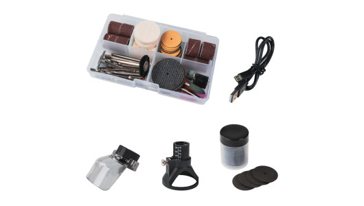 Mini Grinder Set 8V 2Ah var. speed 127 access. Case RD-CMG16 image