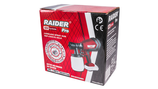 R20 Пистолет за боя акум. &Oslash;1,5 1,8 2,5mm 1L Solo RAIDER PRO RDP-CSGC20 image