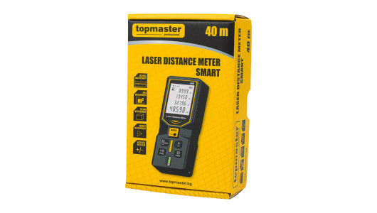 Telemetru cu laser 40m SMART TMP image