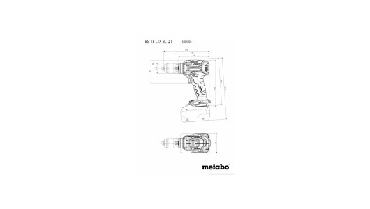 Винтоверт акум. 18V 130Nm METABO BS 18 LTX BL Q I SOLO image