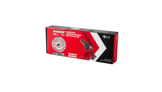 R20 Резачка акум. 120mm SDS 1/4 1.1mm 32 2Ah RAIDER PRO RDP-CGP20 image