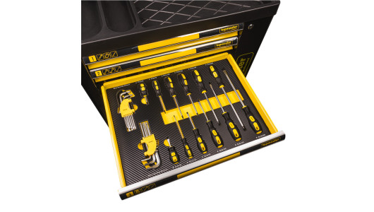 Количка за инструменти комплект 7 чекмеджета -219 части Topmaster Professional image