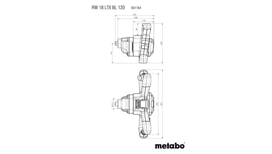 Mиксер Акумулаторен, RW 18 LTX BL 120-2 image