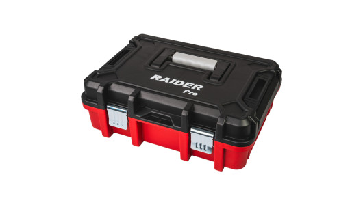 R20 Ъглошлайф &Oslash;125mm 4Ah 2 диска Куфар RAIDER PRO RDP-YAG20 image