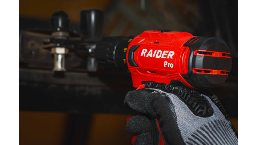 R20 Бормашина акум. 2-ск. 10mm 44Nm 2Ah куфар RAIDER PRO RDP-SPCD20 Set image