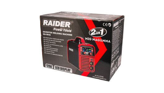Inverter Welding Machine MIG/MAG gasless&MMA120A LCD RD-IW40 image