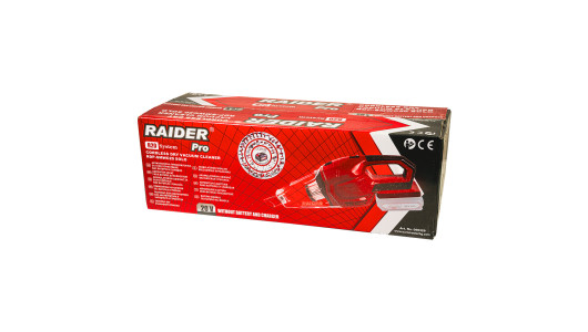 R20 Прахосмукачка за сухо акум. 0.5L Solo RAIDER PRO RDP-SMWC20 image