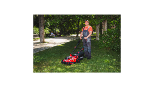 R20 Brushless Cordless Lawn Mower 37cm 35L Solo RDP-BCLM20 image