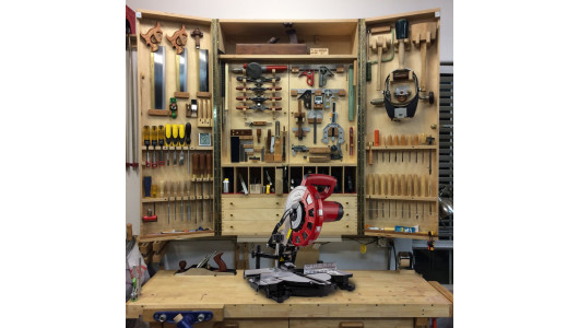 Циркуляр настолен &oslash;210mm 1400W лазер RAIDER RD-MS21 image