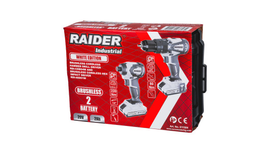 Drill&Impact Driver Brushless RDI-CDB04W&HID01W 2x2Ah Case image