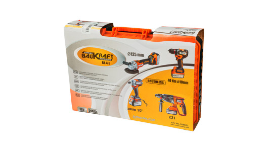 Brushl. Ang. Gr. Hammer Wrench Drill 18V 2x4Ah Case BK-4-1 image